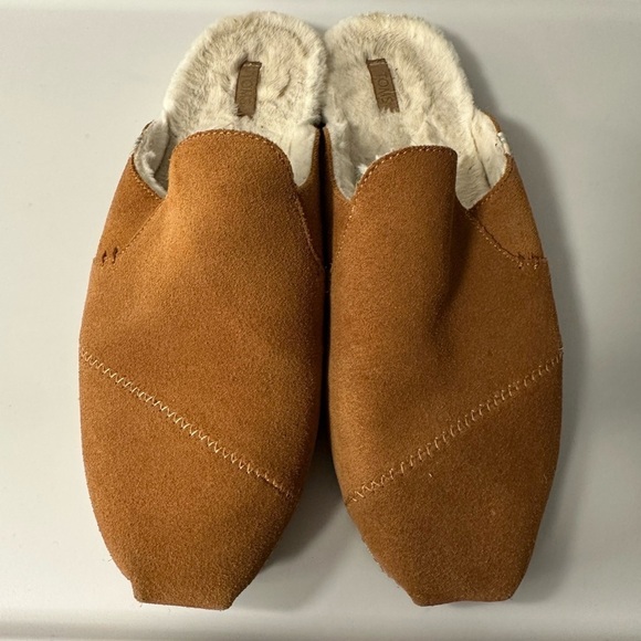 TOMS Nova mule Tan lined woman casual 100% suede quiet luxury woman's mule 9 - Picture 4 of 10